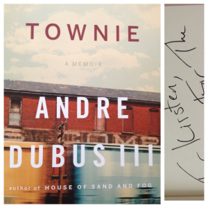 I included a little bit of the note he wrote in the book, but not much because that's probably only of interest to me.