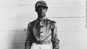 Jimmy Winkfield, the first and only black jockey to win the Kentucky Derby, which he did in 1901 and 1902.