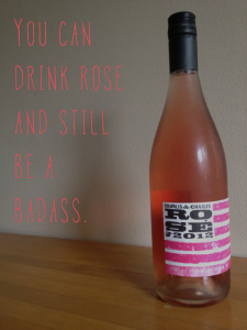 Full disclosure: I picked this one for this week since it's the 4th of July still kind of and look at the cute label!