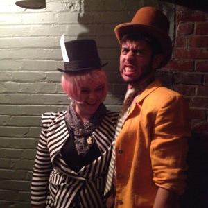 We can talk about my wigs later, but yes, I wear this top hat Out Places without a shred of apology in attendance.