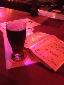 It started, as it so often does, in a bar.