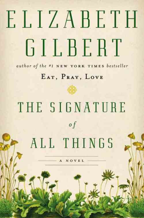 The cover doesn't show you this, but there are really pretty botanical illustrations inside! 